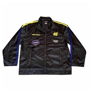 NASCAR Chase Authentics Lowes Racing Team Jacket Jimmie Johnson Men’s XL Zip